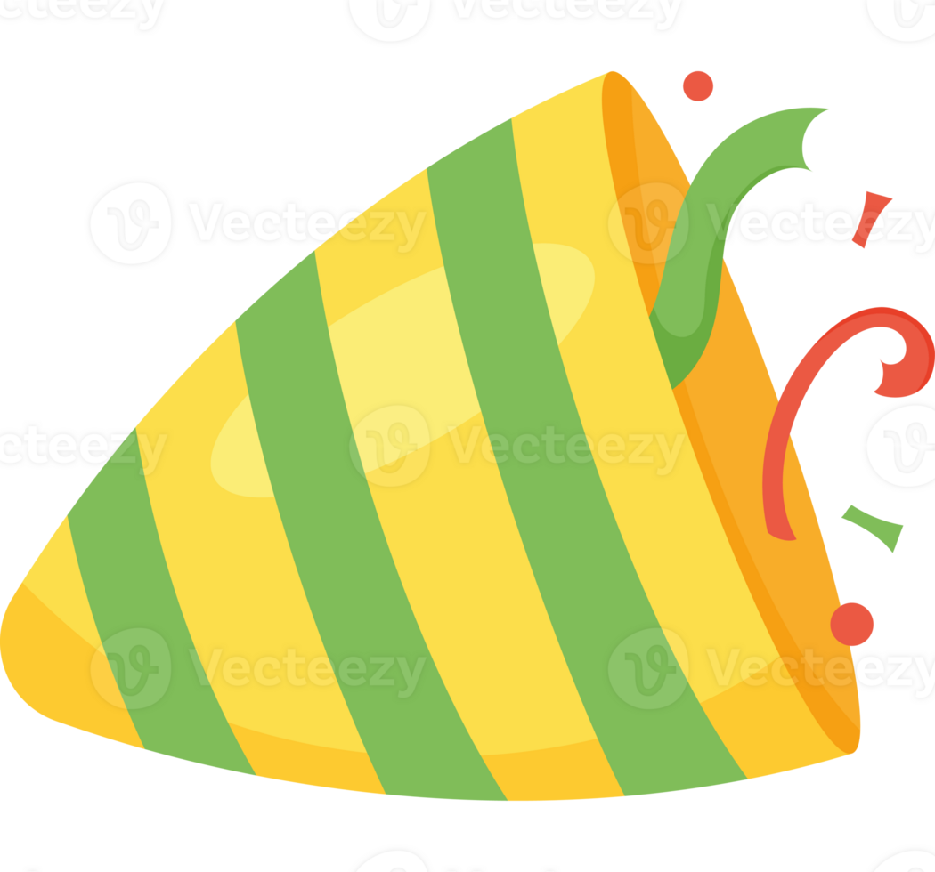 A yellow and green striped hat with a green and white stripe png
