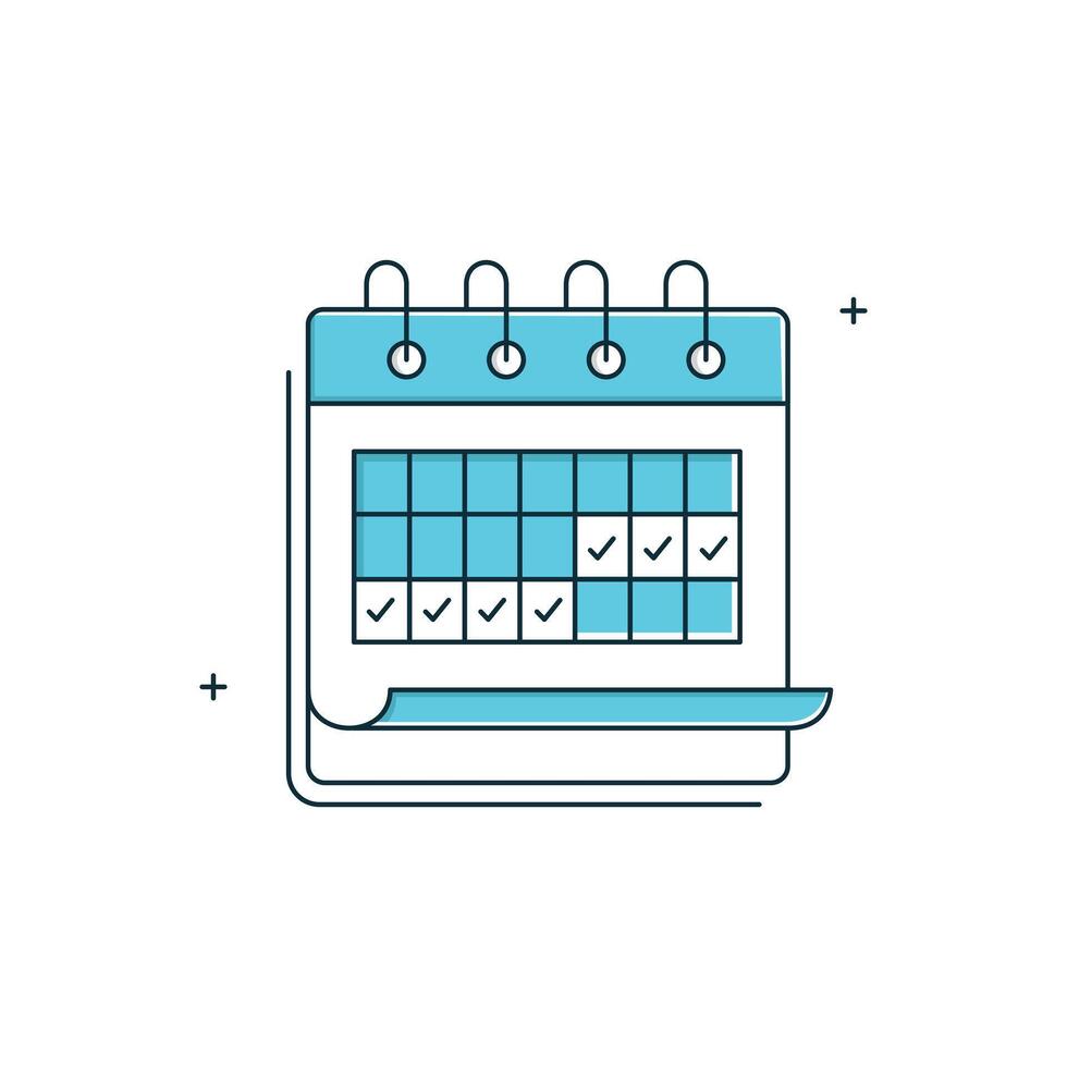 Event, Calendar, Date, Schedule Icon Design vector