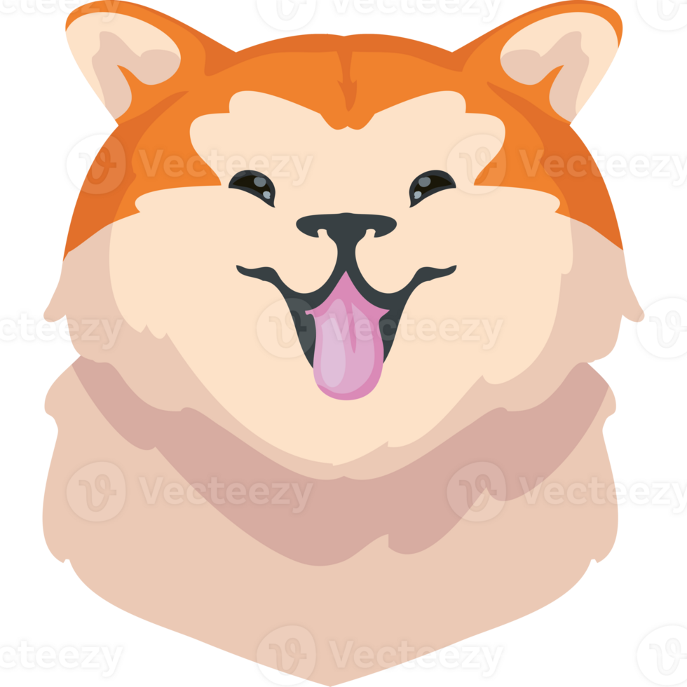 Shiba inu dog sticker png