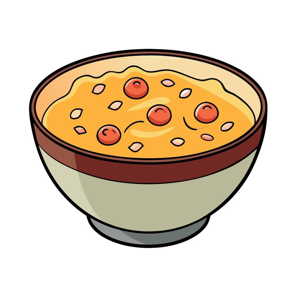 A sloppy dog sandwich with a bun on it vector