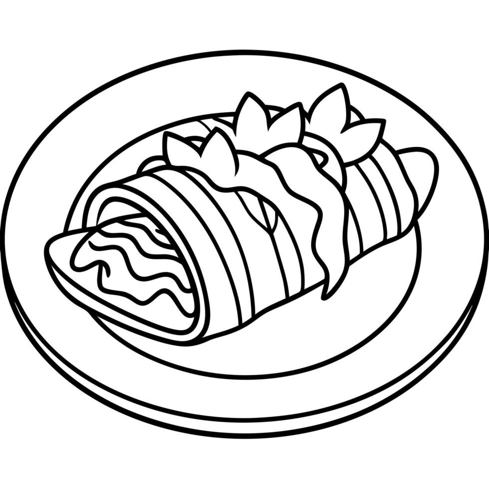Bacon wrapped and filled vector