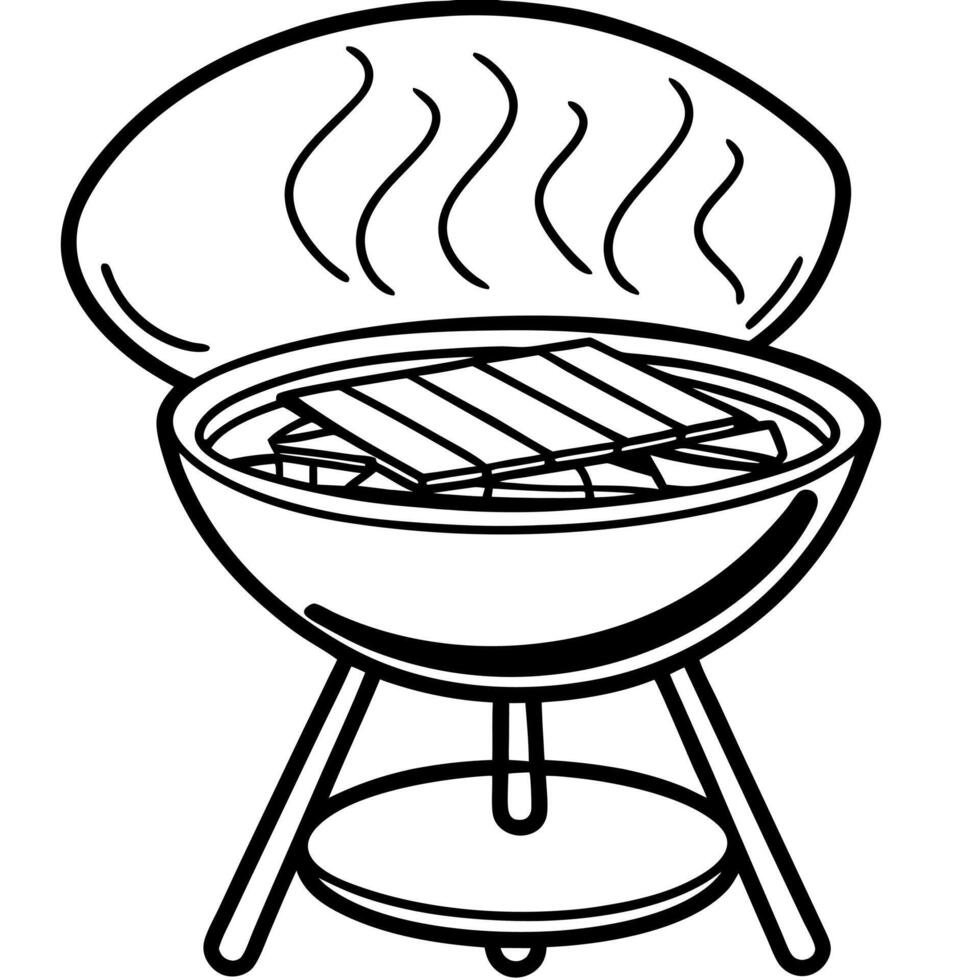 Black plate with beef cuts vector