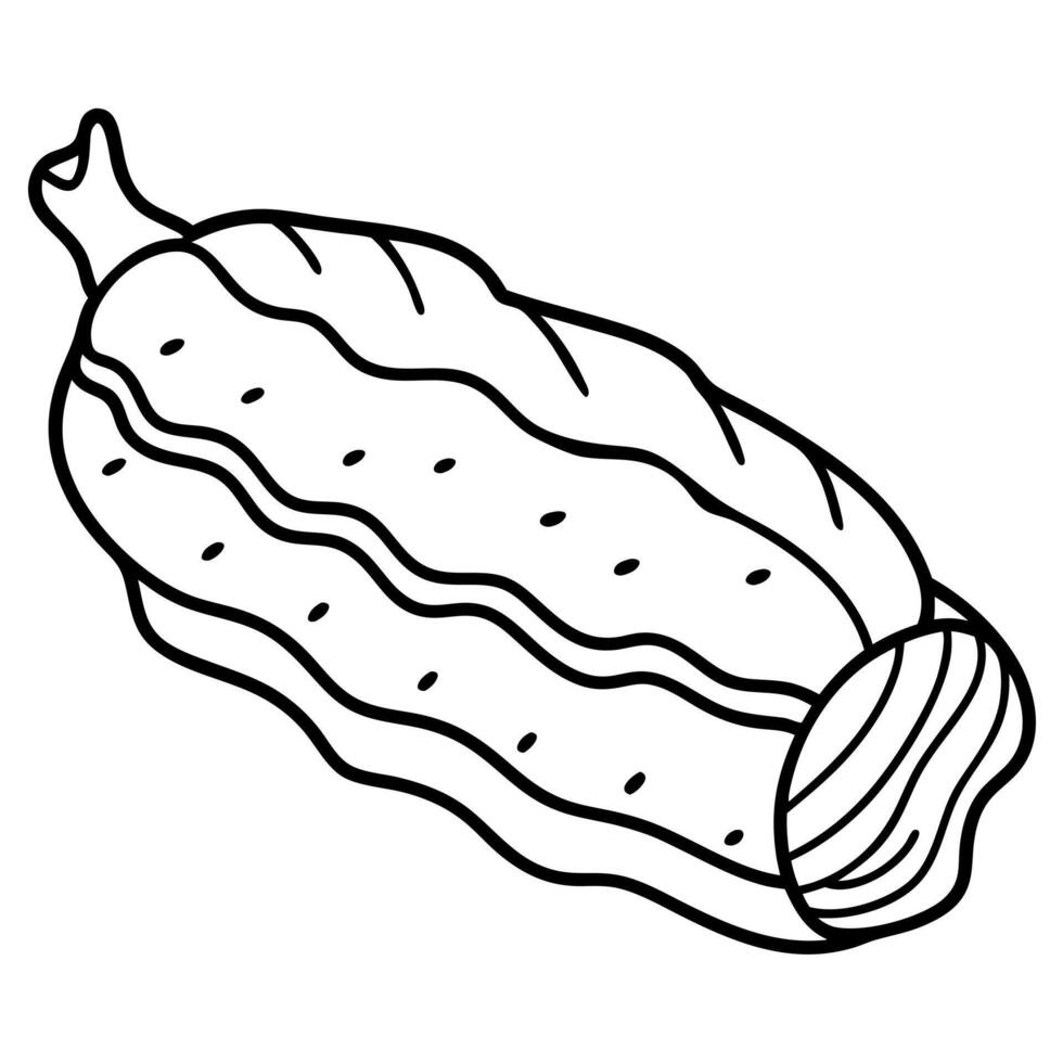 Guanciale - popular italian delicacy vector