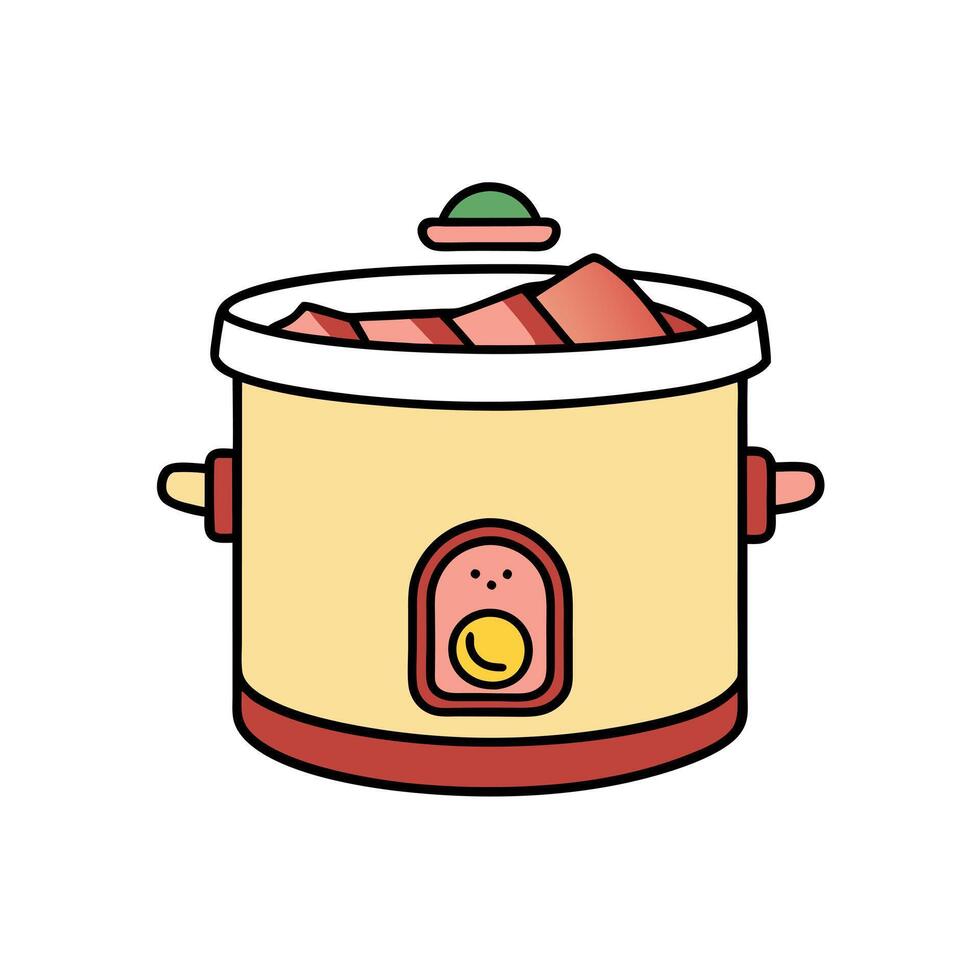 Crockpot Chicken Bacon Ranch vector