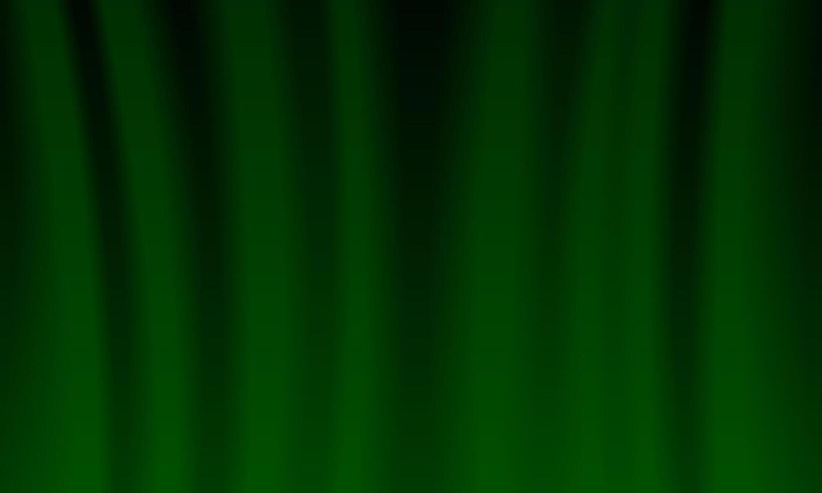 Abstract luxury green curve with curve lines elegant and lighting effect on dark background. vector