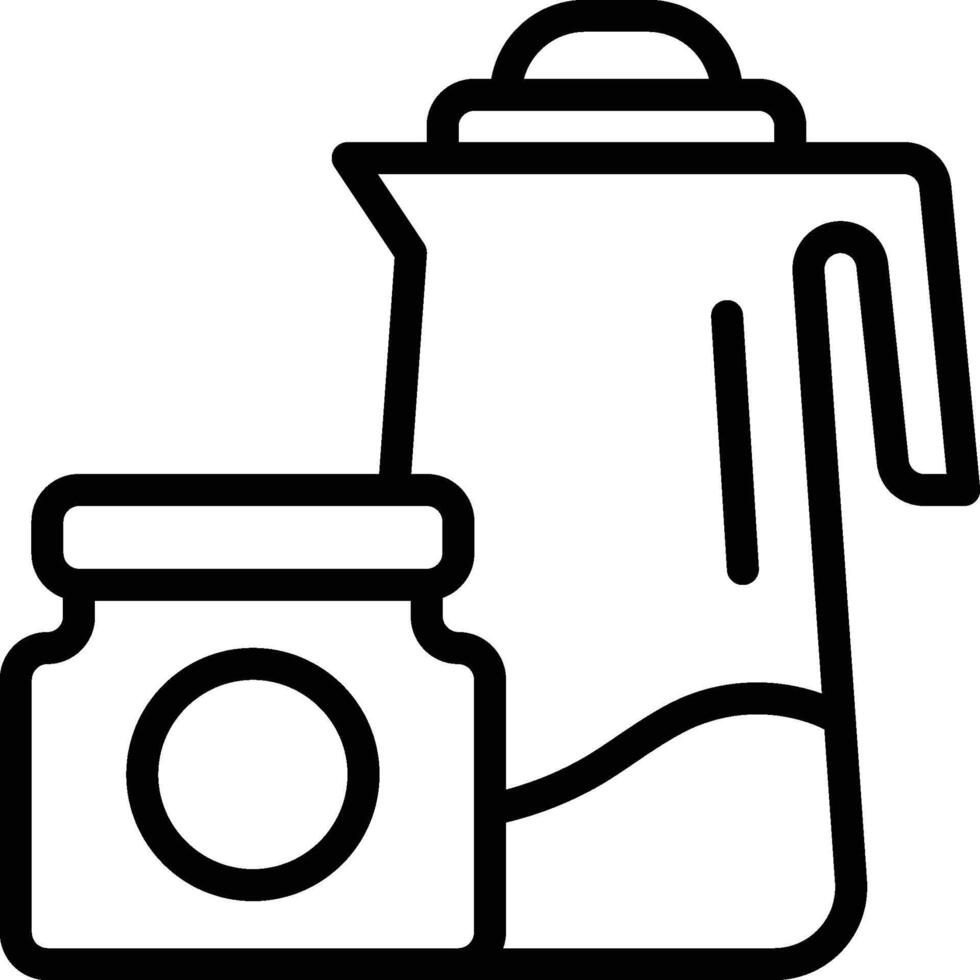Jar Icon. Storage Jar Icon vector