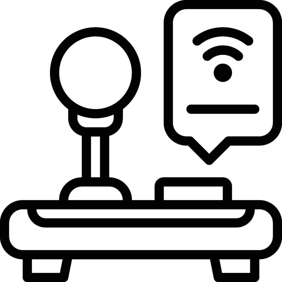 Joystick Icon. Wireless Joystick Icon vector