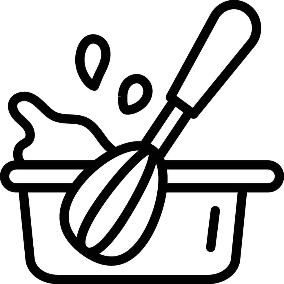 manual mixer icon. Hand Crank Mixer Icon vector