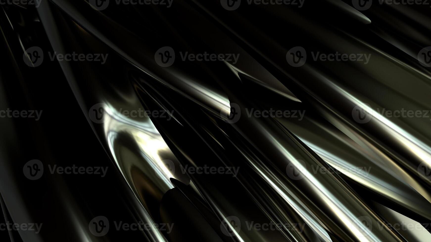 Black dark gray silver white wave abstract background for design Light wave wavy photo