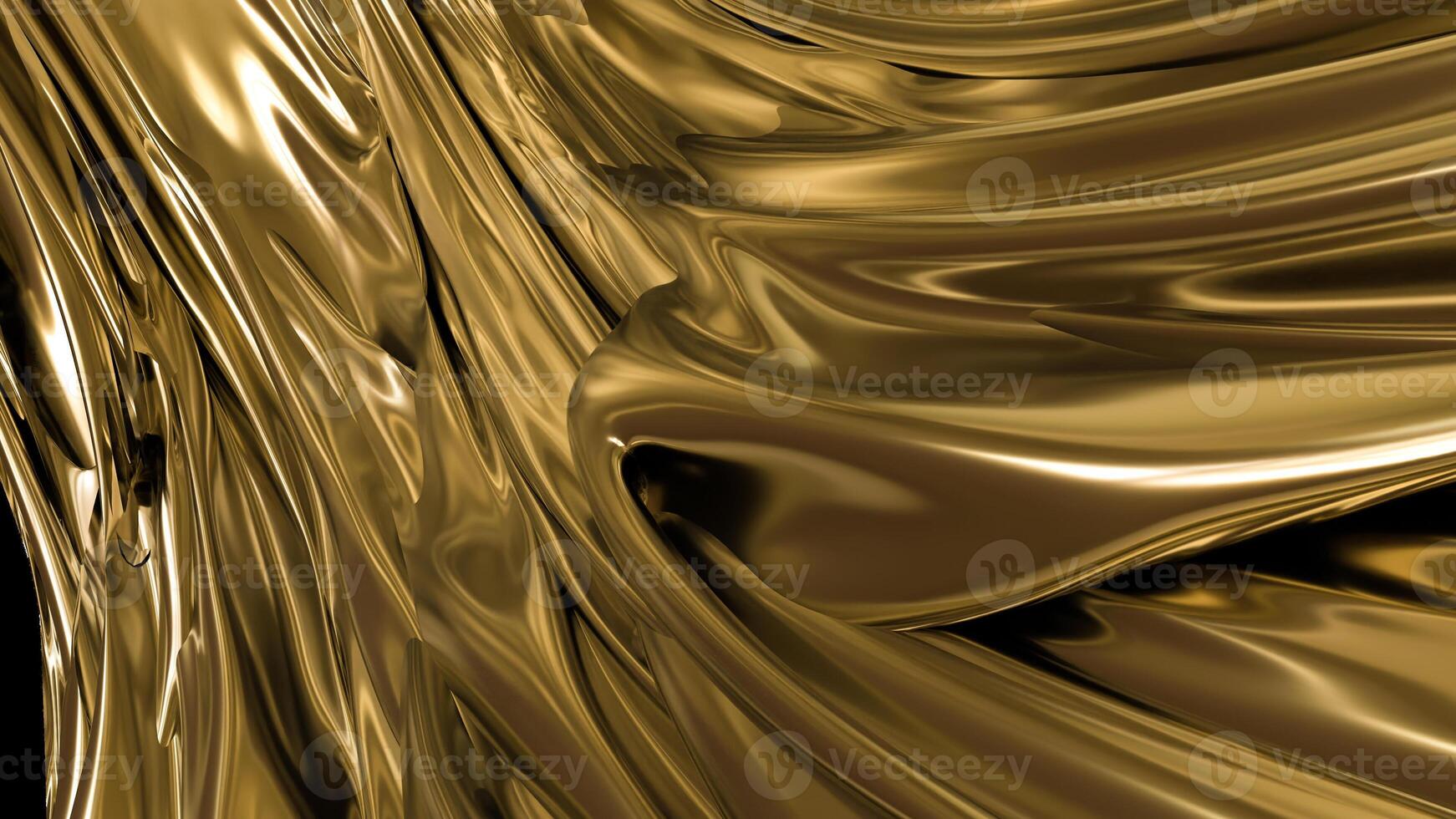 Luxury gold shiny background with variating hues photo