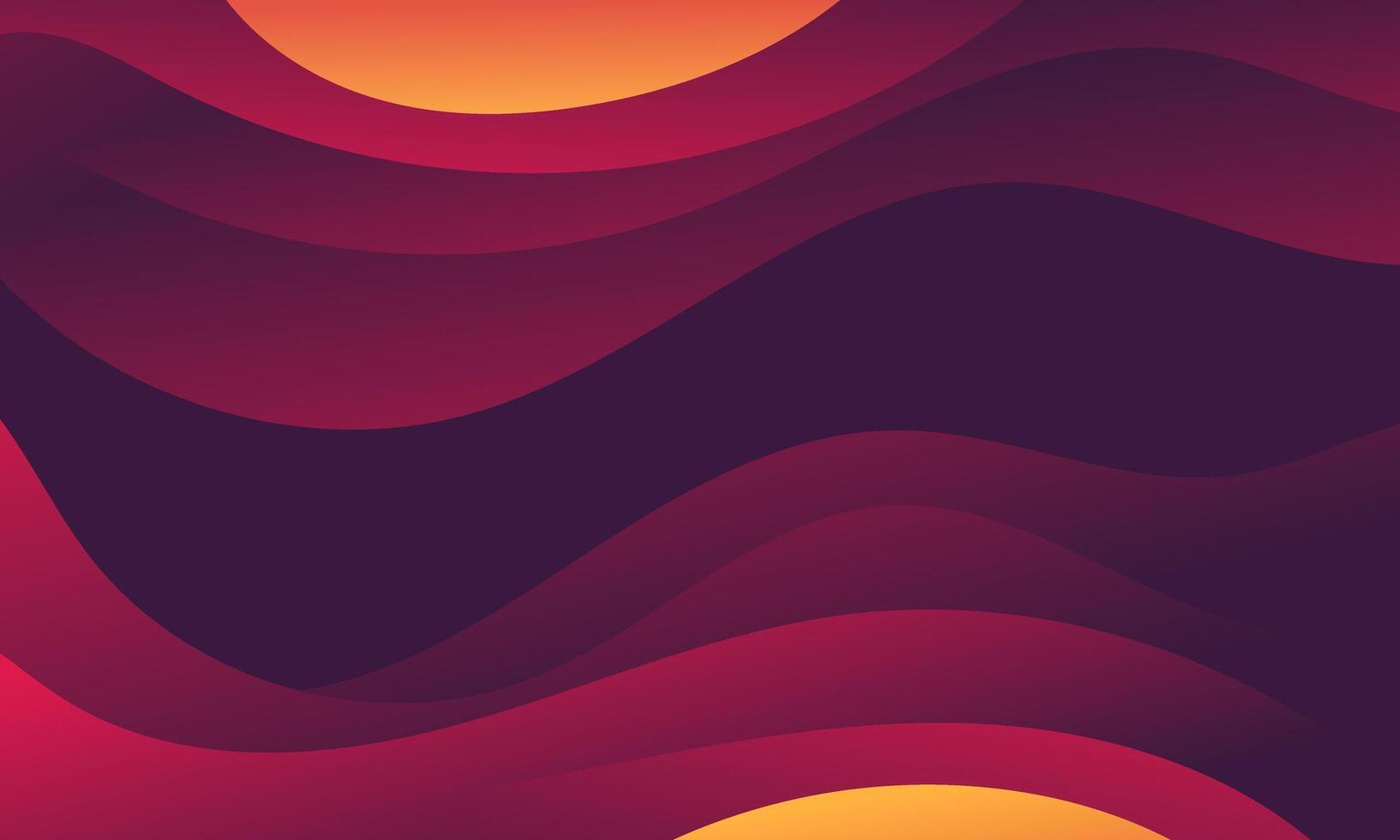 Abstract gradient wave background blending red and orange, perfect for modern and dynamic design projects vector