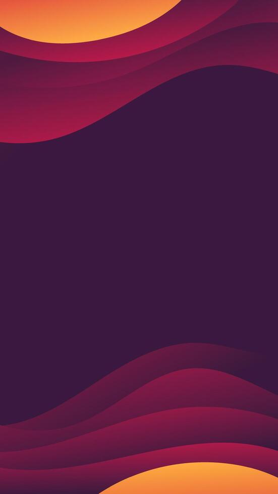 A fluid abstract background with red and orange gradient waves, perfect for creative and professional use vector