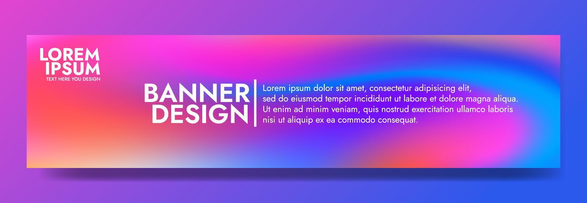 A visually appealing abstract mesh blur banner with fluid colors and smooth waves, ideal for adding a modern touch to your ads, social media visuals, or presentation graphics vector