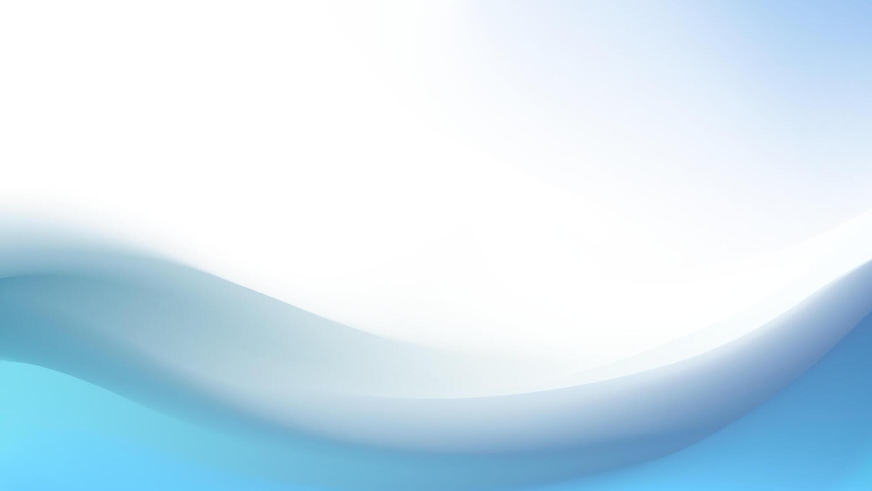 Abstract design with soft, blurred liquid waves, perfect for creating elegant and calming visuals vector