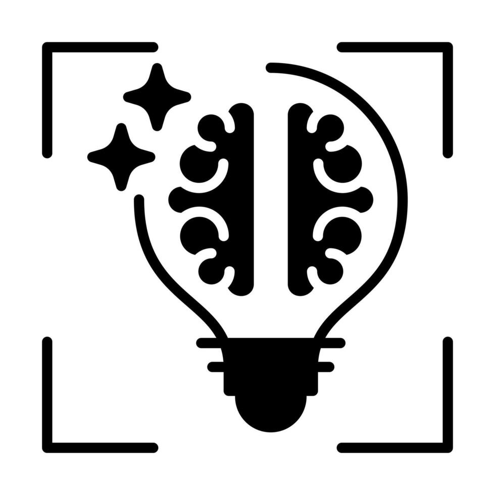 Creativity Corner icon line illustration vector