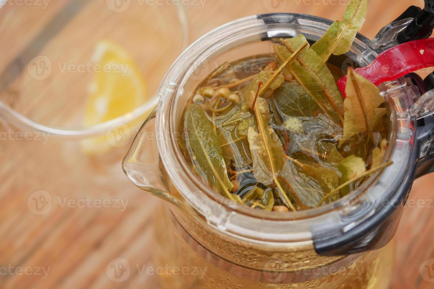 Experience a Refreshing Herbal Tea Infusion Crafted with Fresh and Natural Ingredients photo