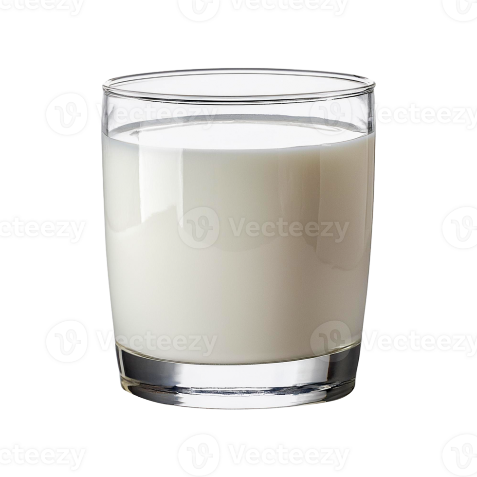a glass of milk with a glass of milk on a transparent background png