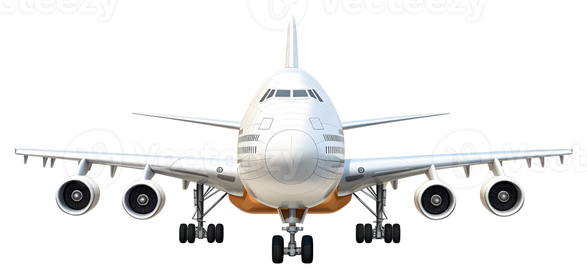A large airplane flying in the air png