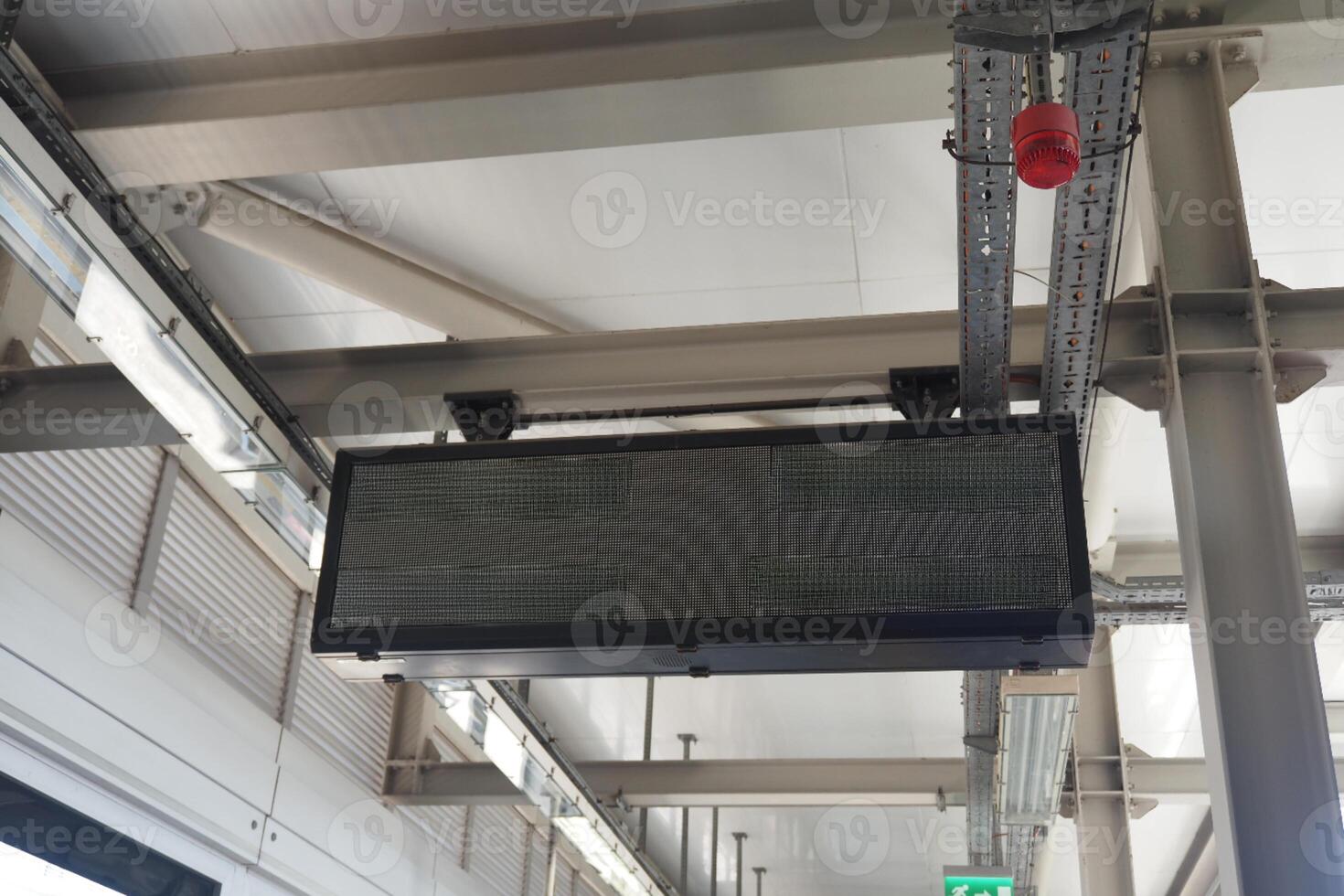 The Digital Information Display system is located at the Transportation Hub for commuters photo