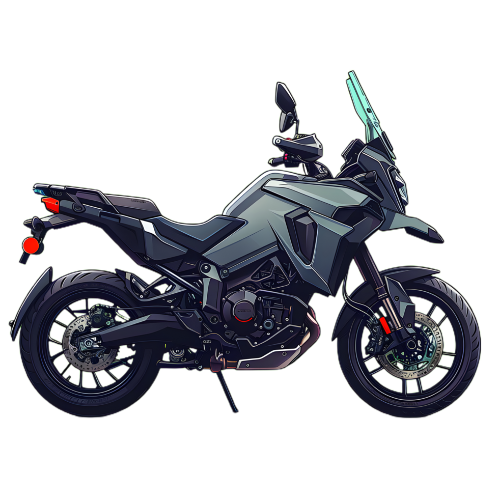 a motorcycle on a transparent background png