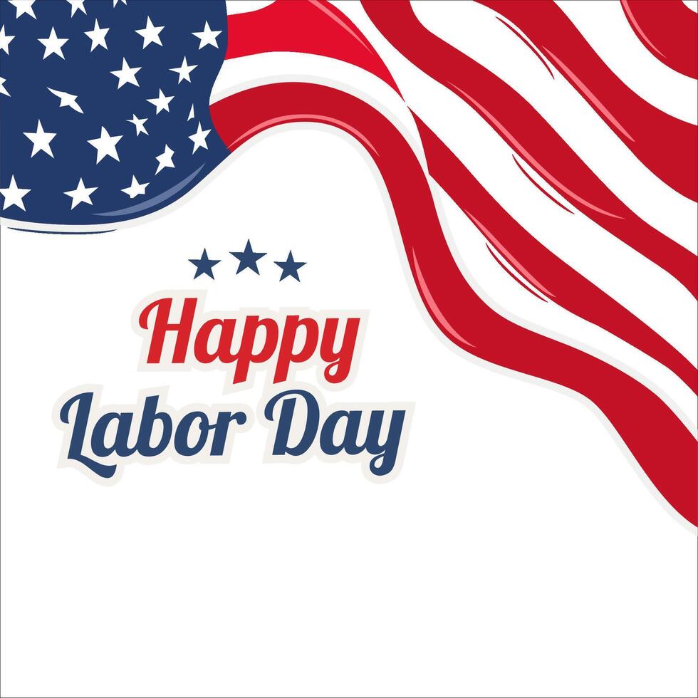 Labor day, happy labor day poster or banner with Labor icon vector