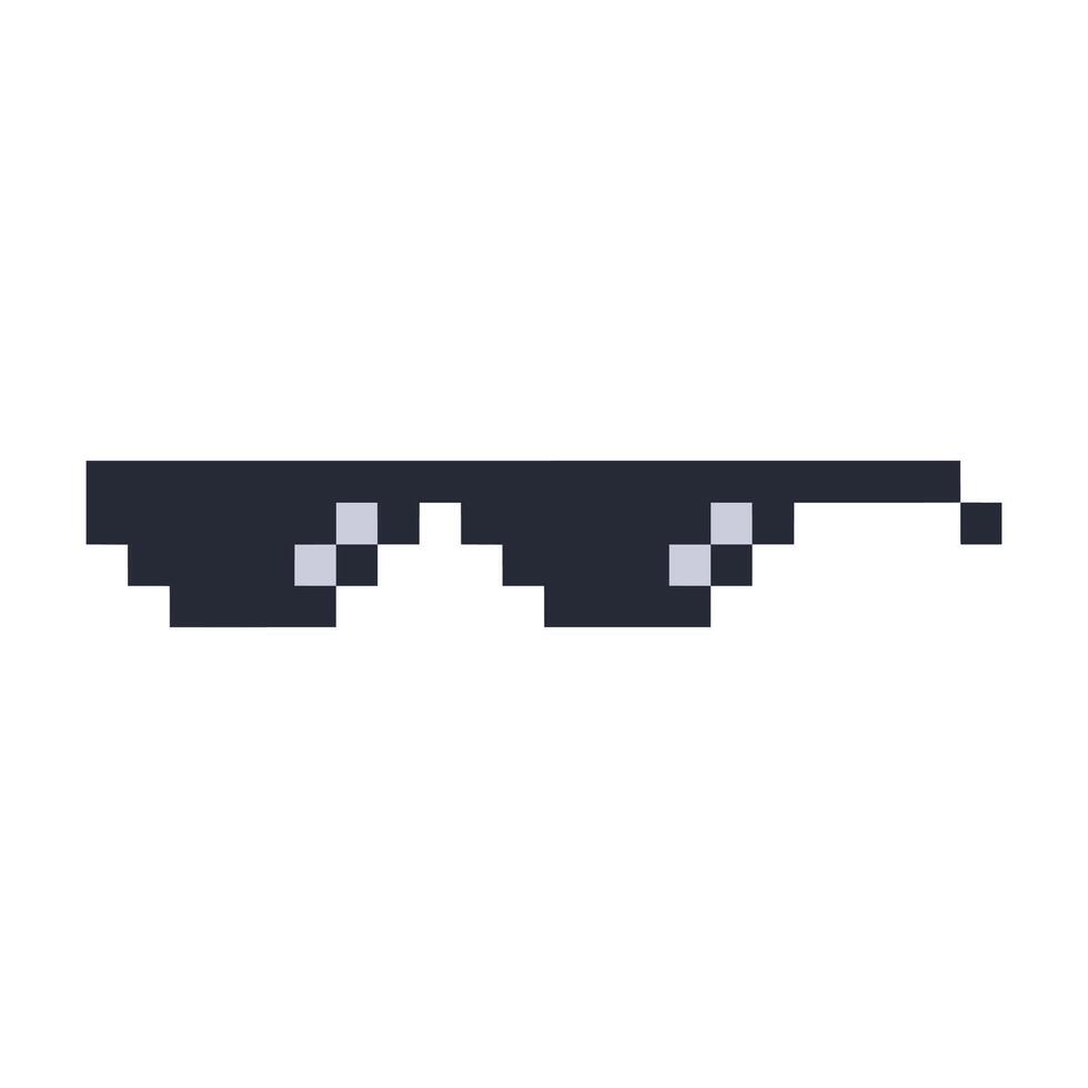 Trendy Eyewear Ideas shades pixel art vector