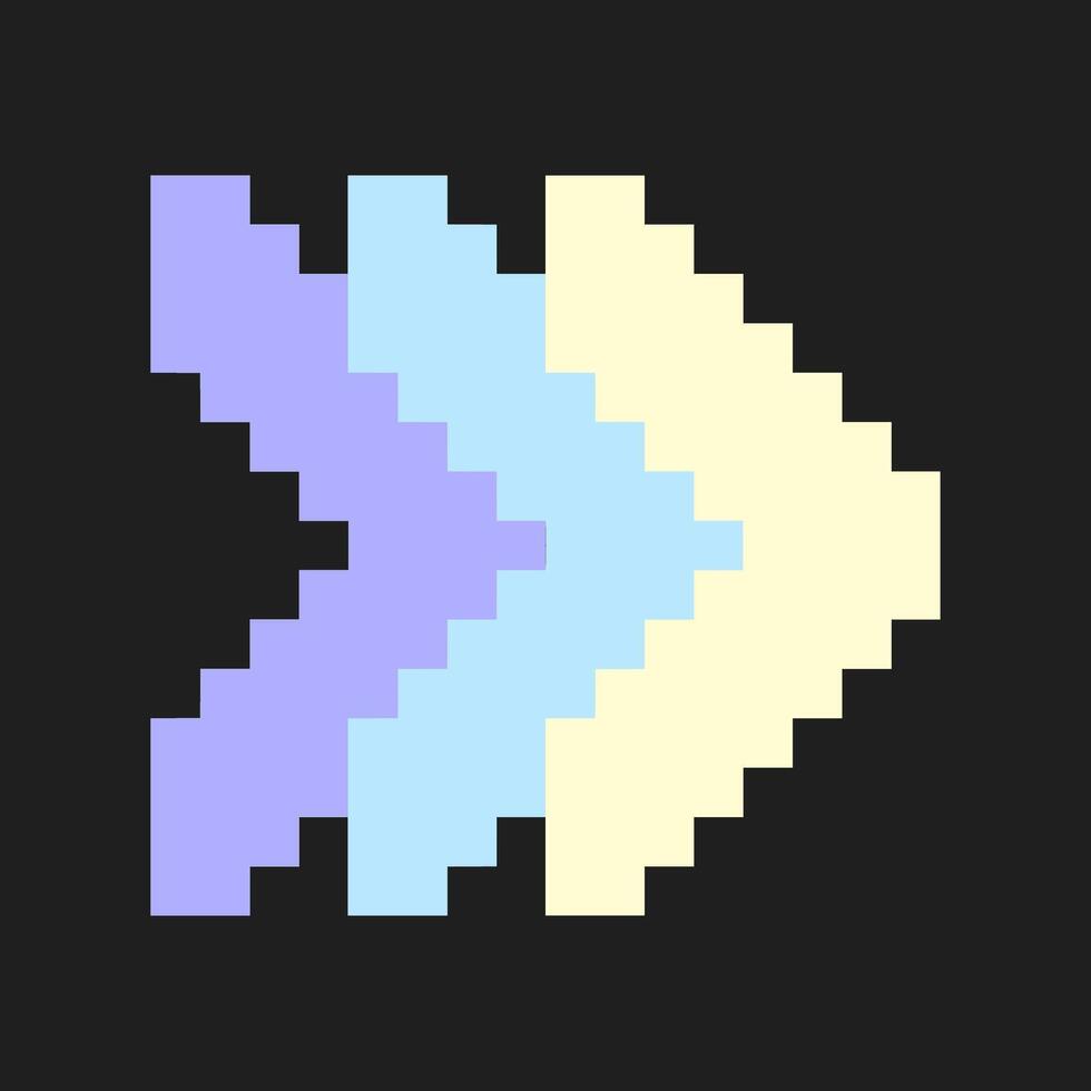 swap next button pixel art vector