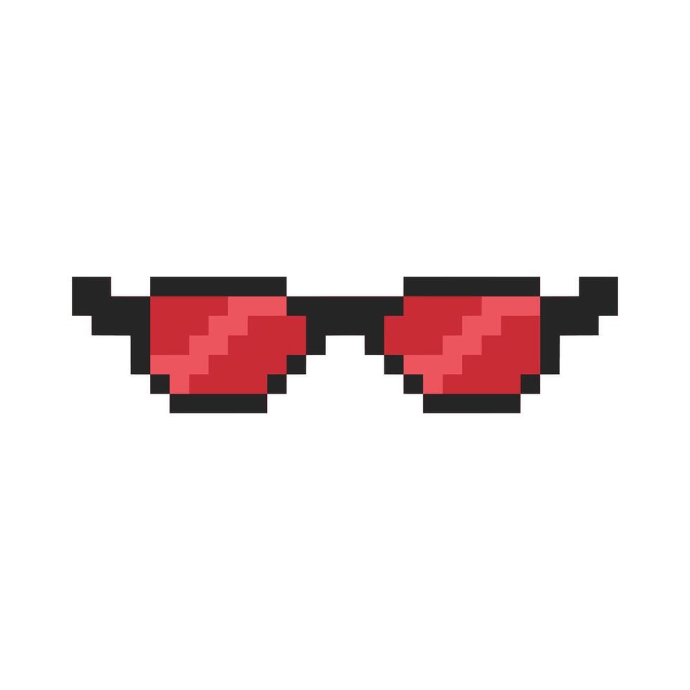 Luxurious Glasses Designs glasses pixel art vector