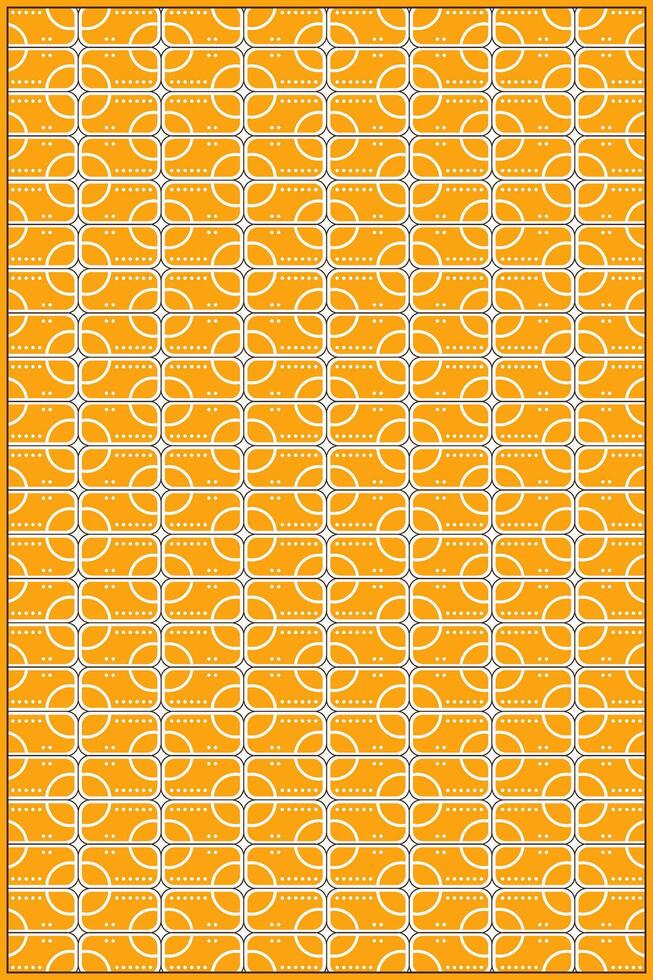 creative pattern of multiple orange rectangle vector