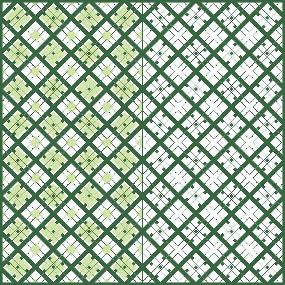 creative rhombus shape with two different style vector