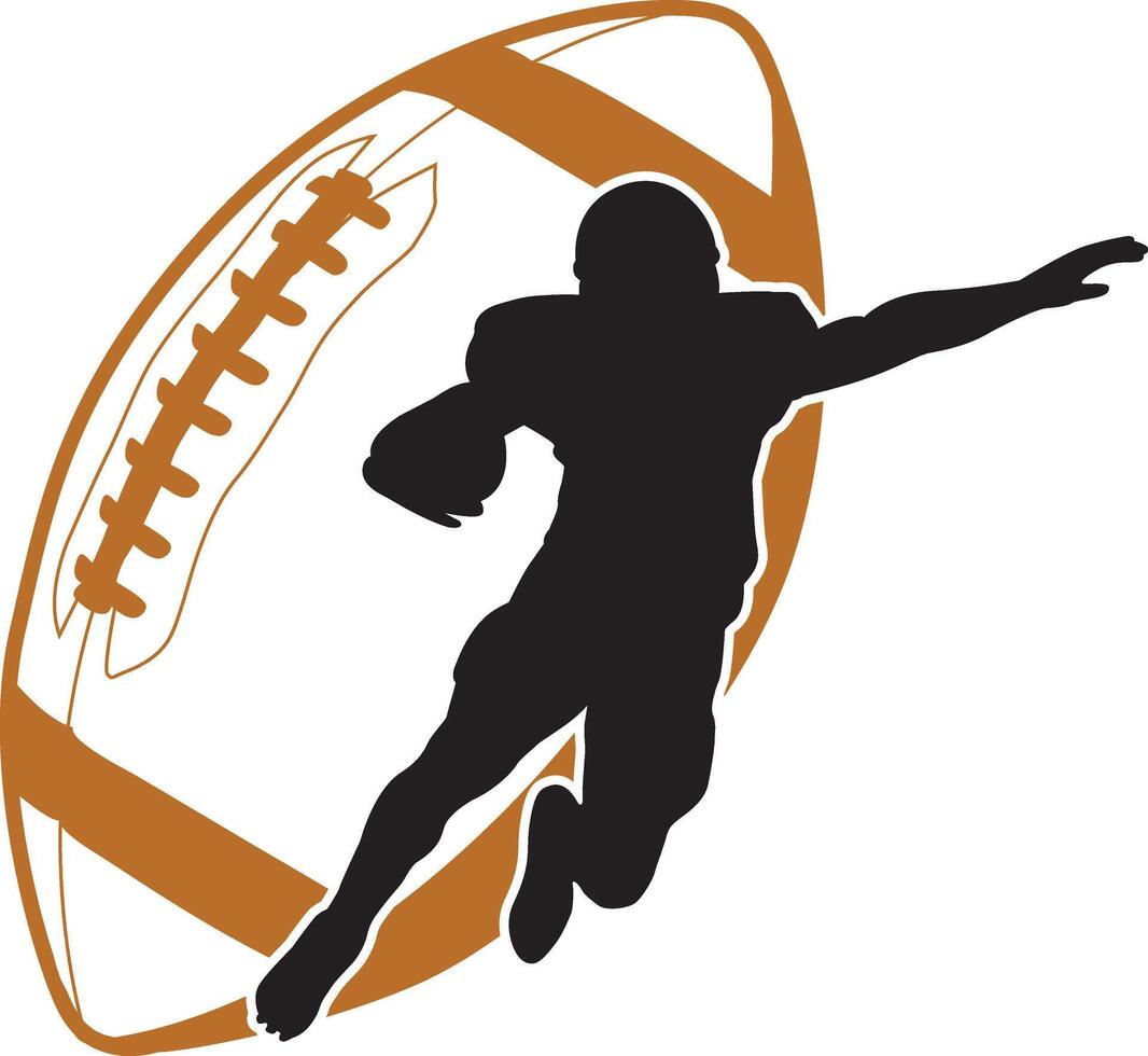 Football Season, Football Player, Football American Player, Football Cut Files vector
