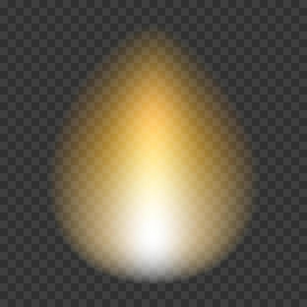 Realistic fire. Flame fire illustration. Light effect vector
