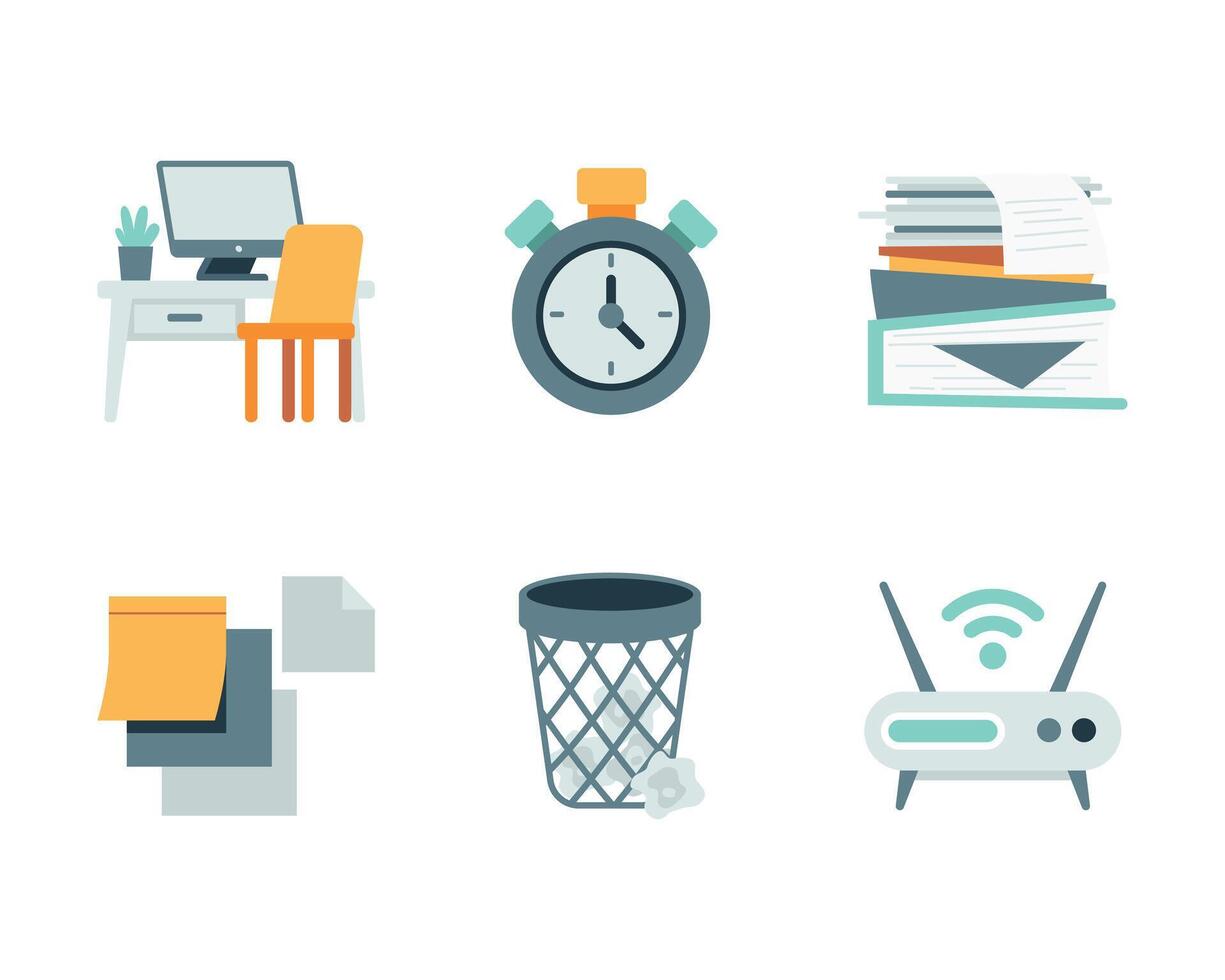 Remote work set vector