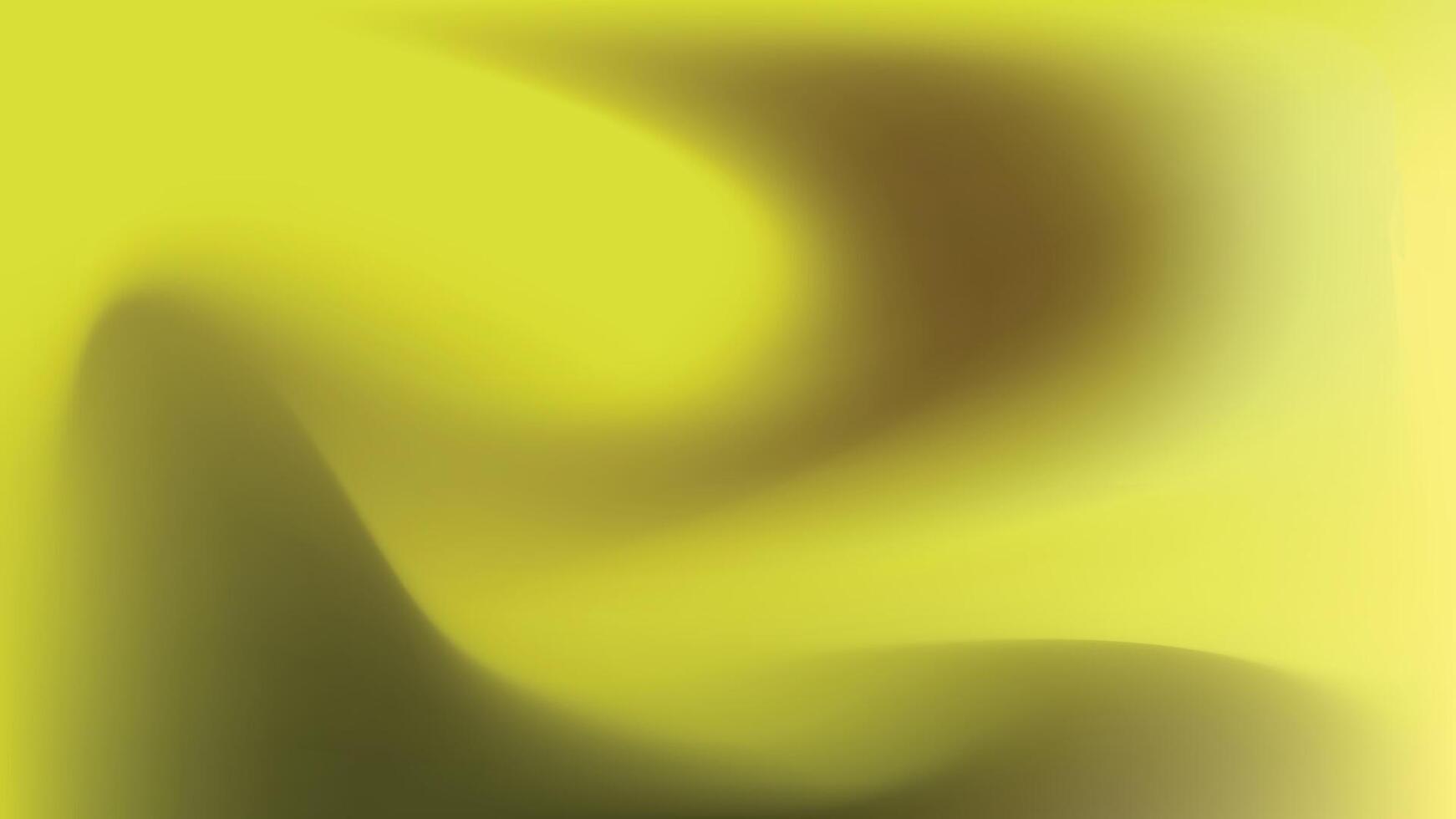 yellow gradient abstract background with curved shapes. vector