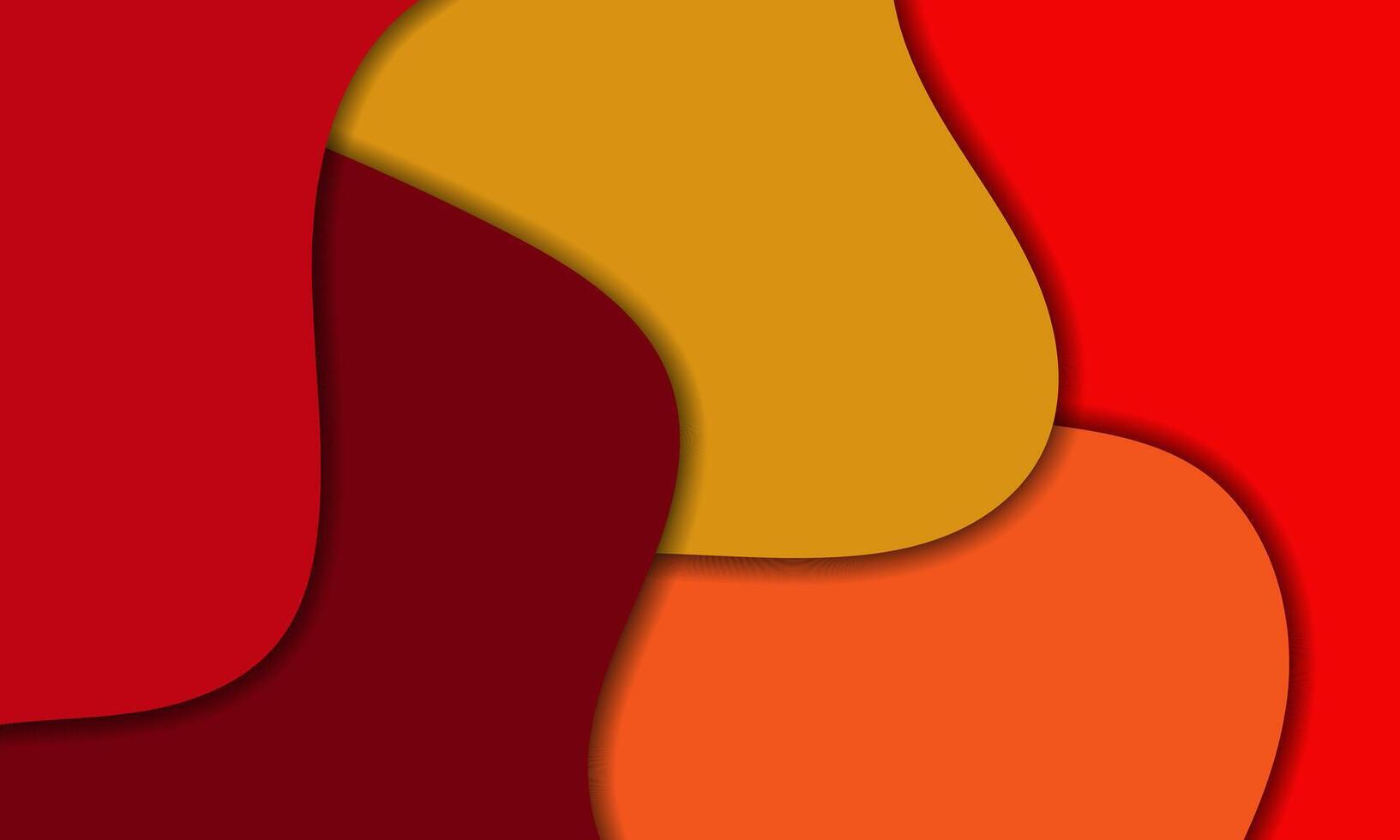 abstract red, orange and yellow background vector