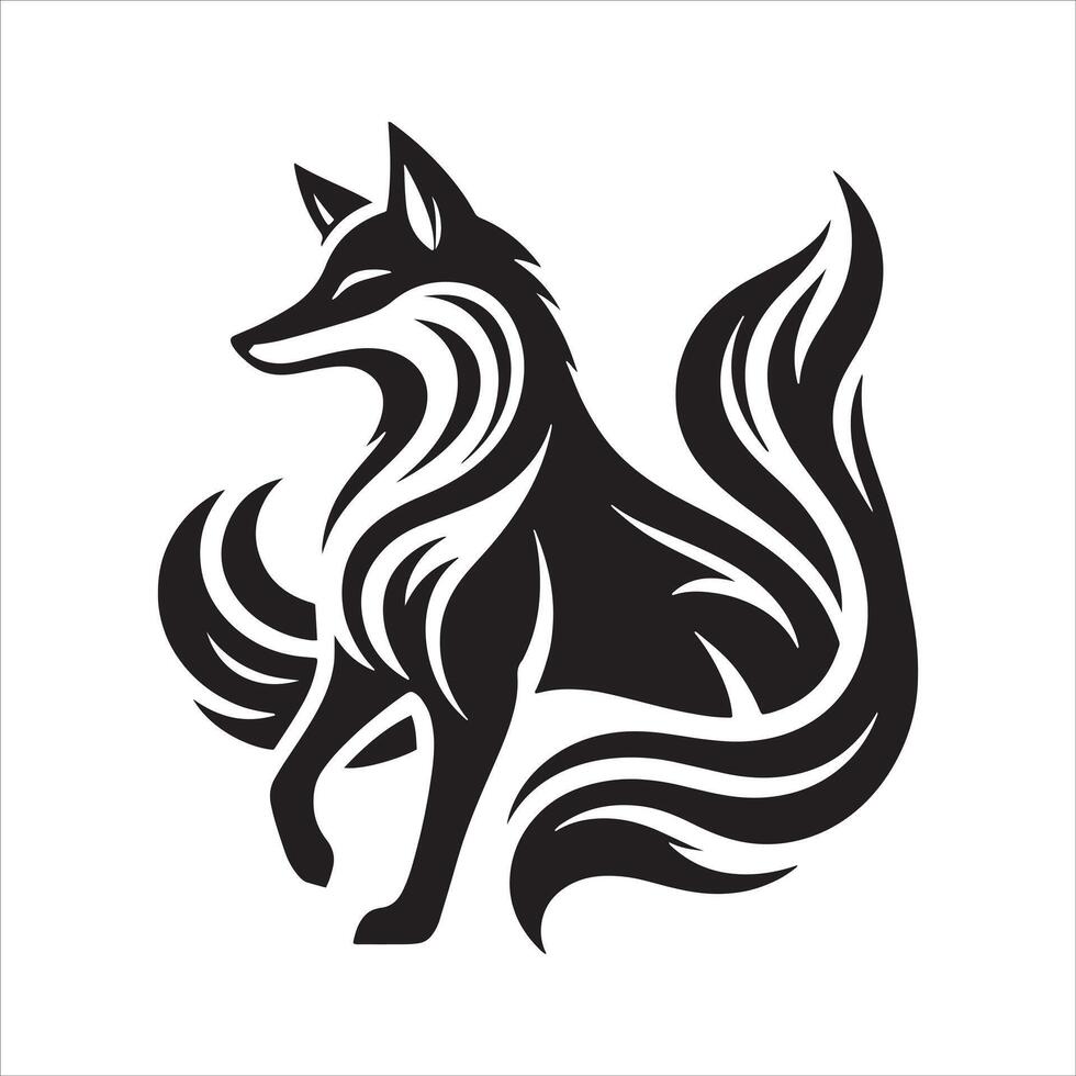 Fascinating Fox Facts vector