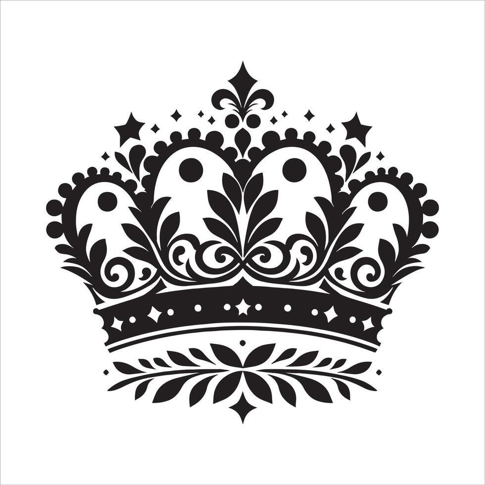 Crafting a DIY Crown at Home vector
