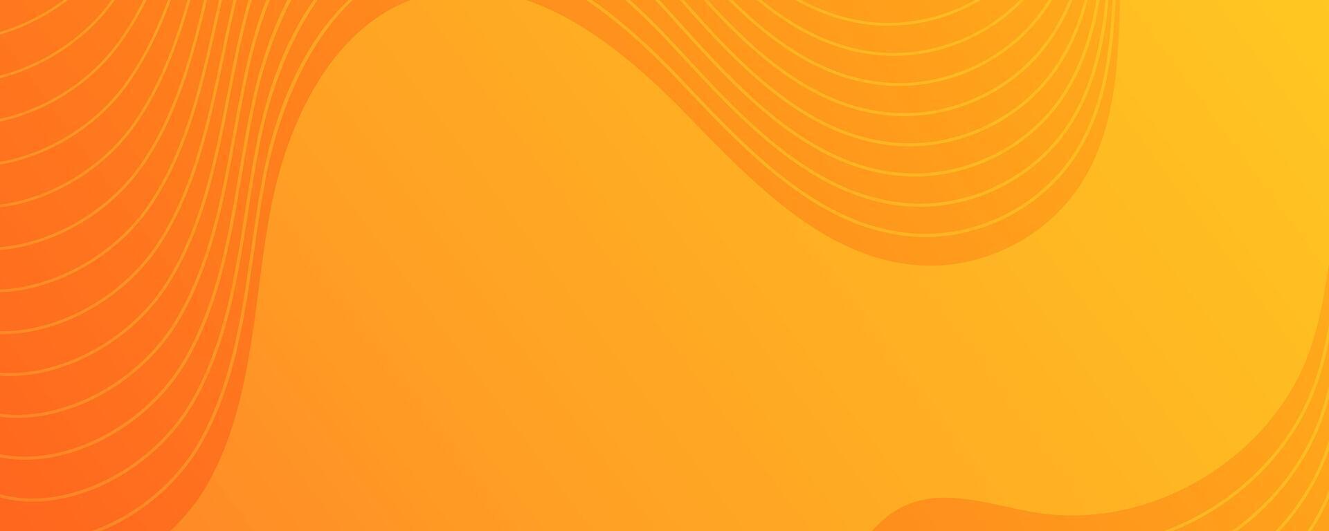 Modern colorful gradient background with wave lines vector