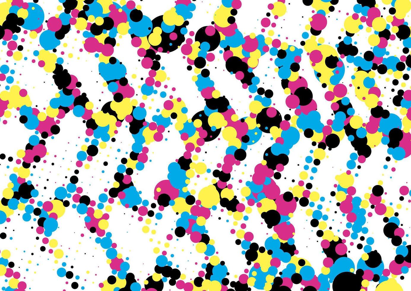 colorful dots on white background, dots on a white background, abstract dots and circles on white background, vector