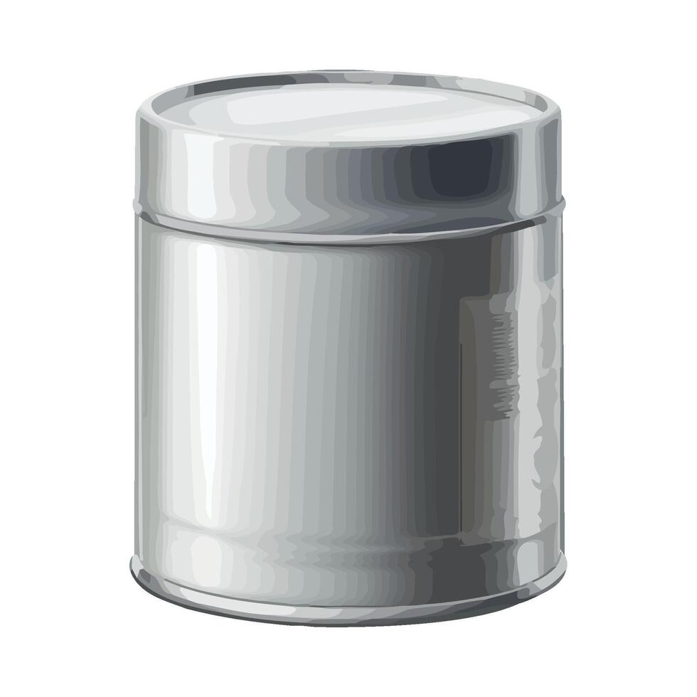 A can of paint on a white background vector