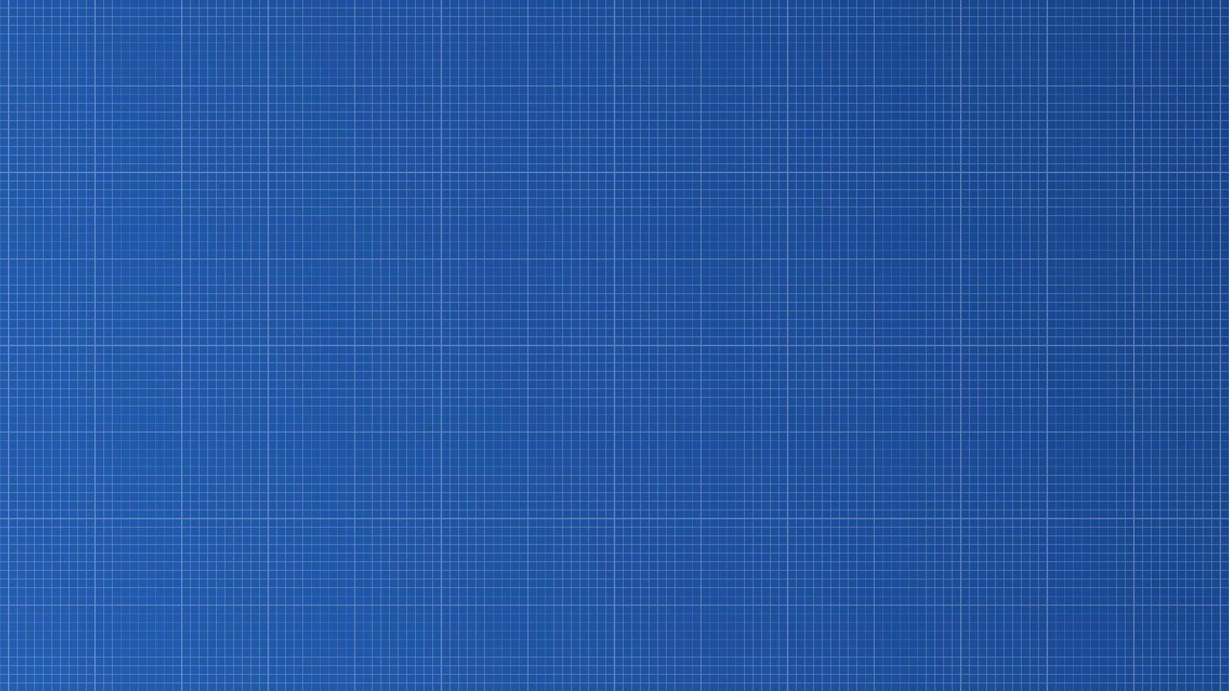 Blueprint graph paper background vector