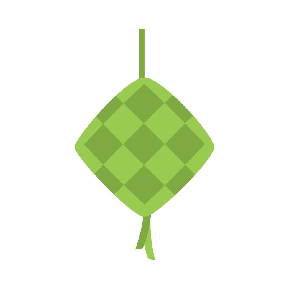 A green checkerboard pattern on a white background vector
