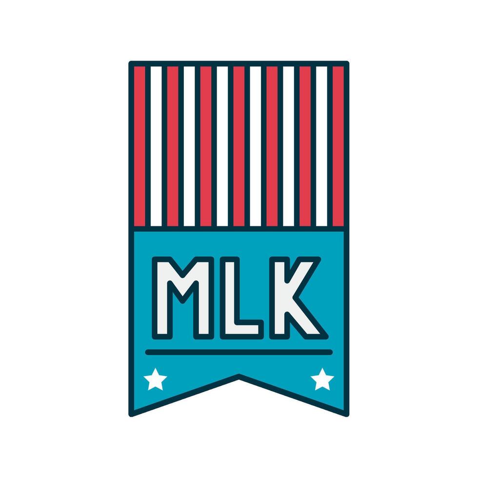 The logo for mlk day vector