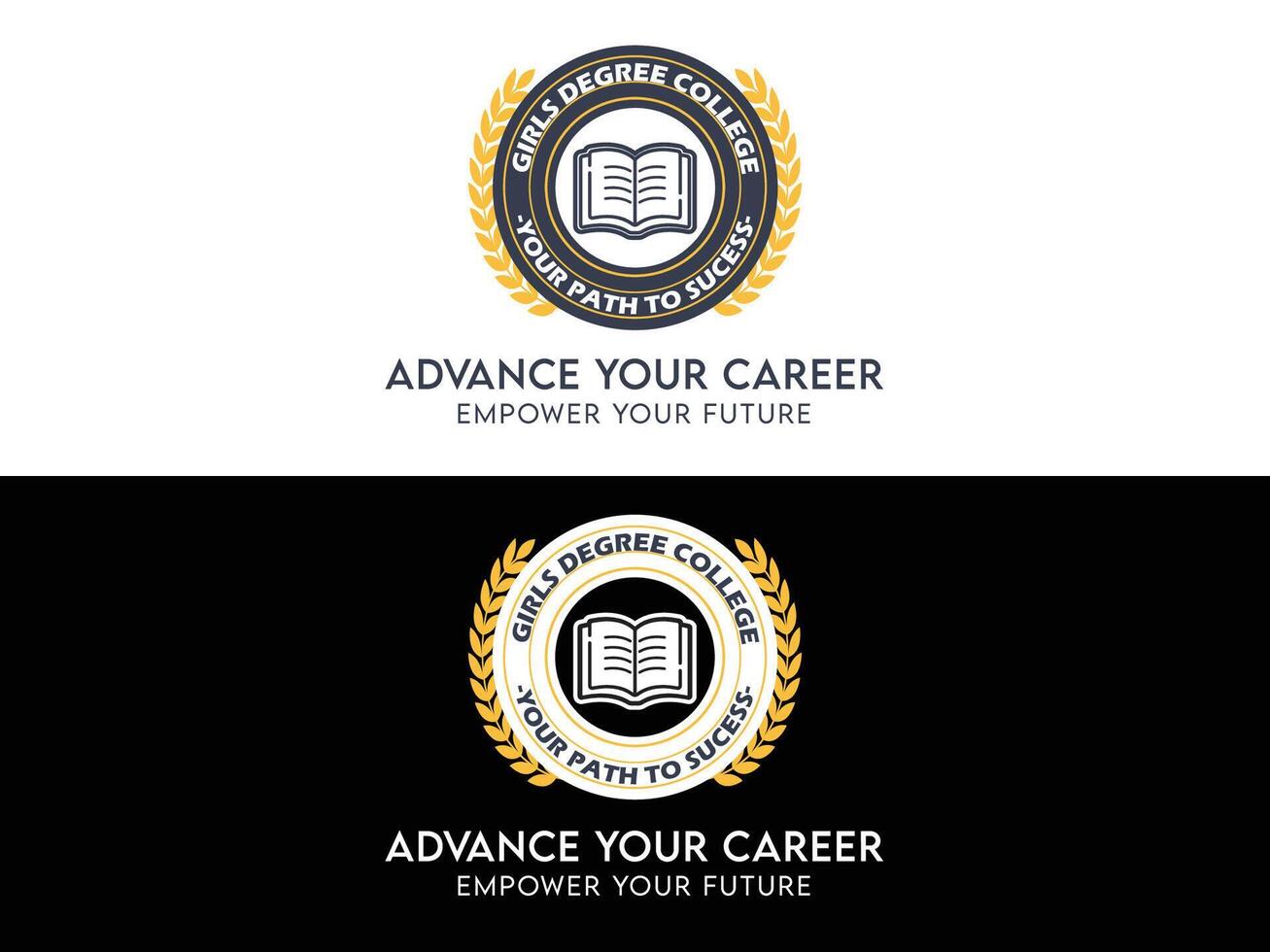 EDUCATIONAL LOGO DESIGN vector