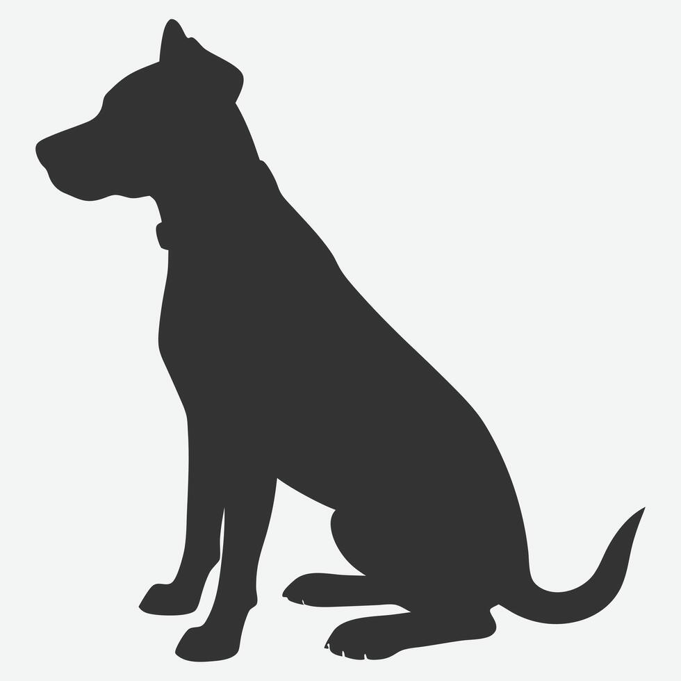 Dog Silhouette Art The Ultimate Collection of Canine Outlines for Your Designs vector