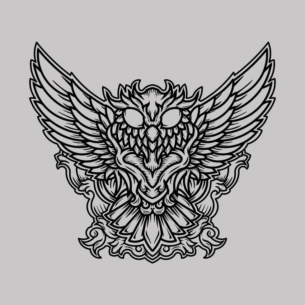 Owl artwork illustration and tshirt design vector