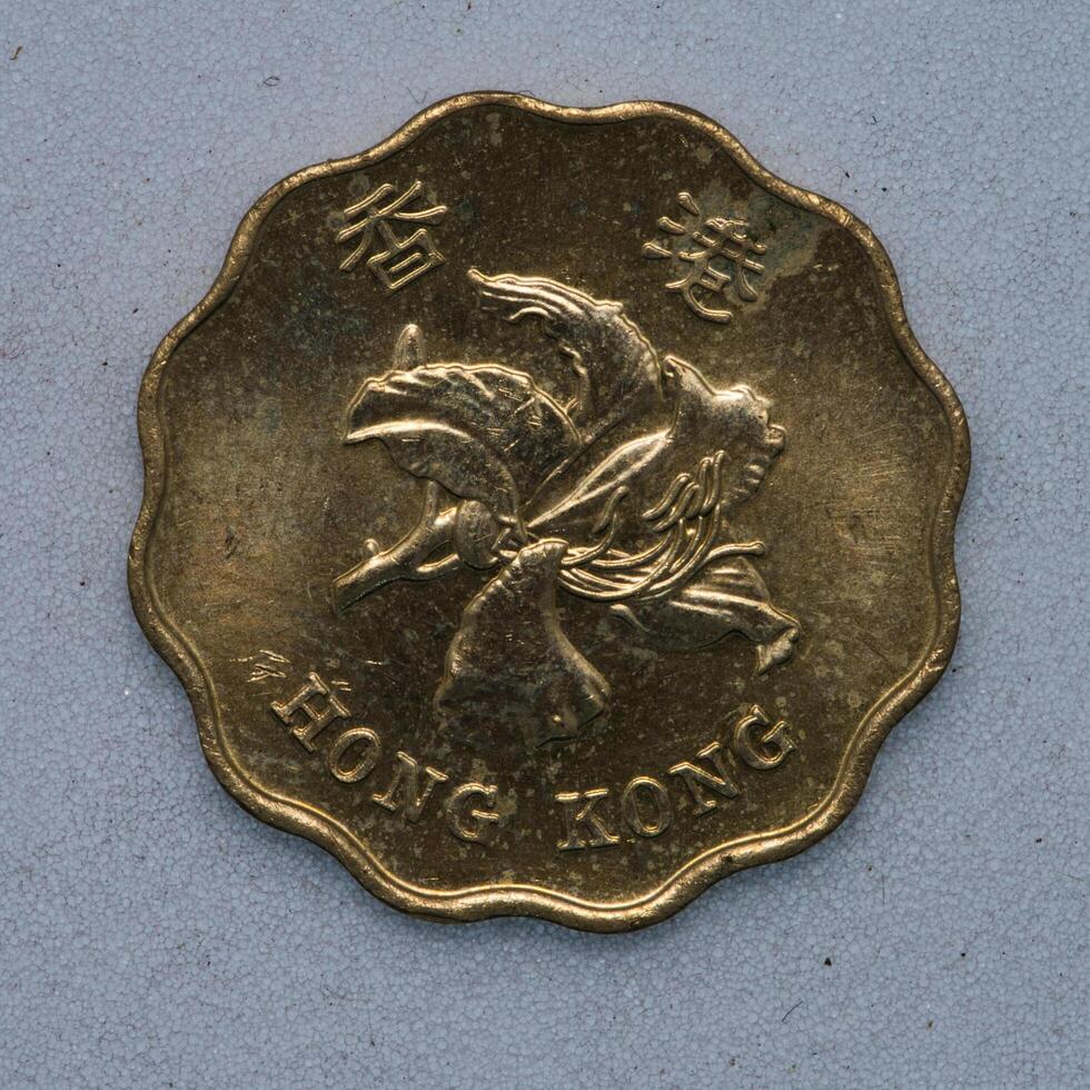 Hong Kong Dollar Coin photo