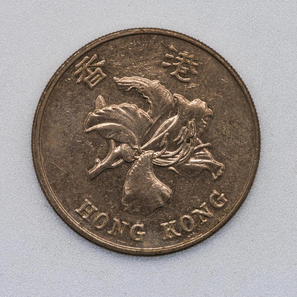 Hong Kong Dollar Coin photo