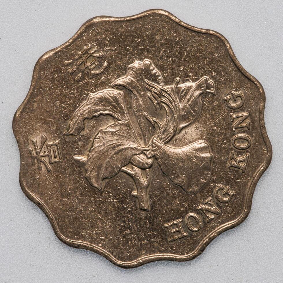 Hong Kong Dollar Coin photo