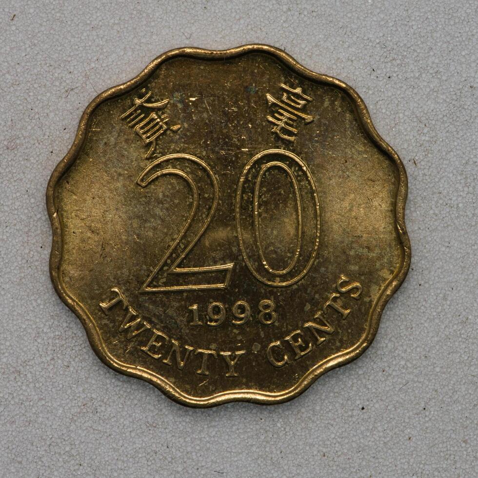 Hong Kong Dollar Coin photo